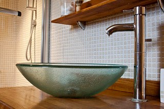 Designer Bathroom Fixture and Sink Basin